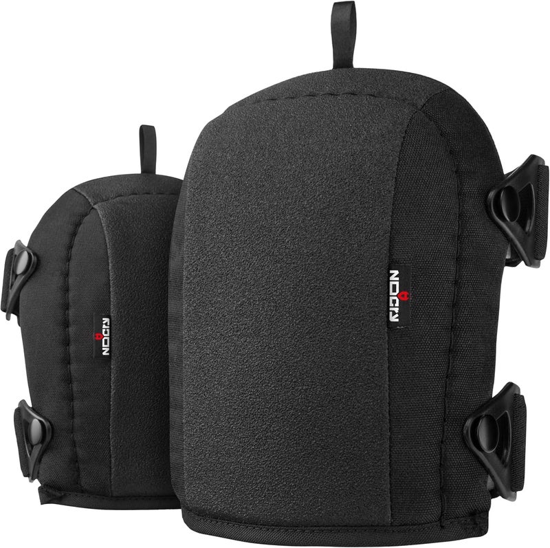 NoCry Non-Slip Work Knee Pads for Men and Women with Thick Soft Foam Padding, Strong Straps and with Easy-Fix Clips - Perfect Flooring Knee Pads, Womens Knee Pads for Gardening and Soft Knee Pads - Image 1